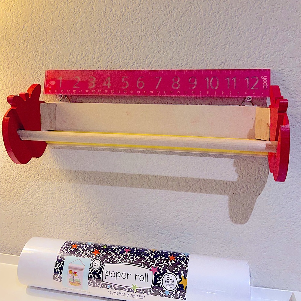 Apple 🍎 Paper Roller Ribbon Holder for DIY Arts & Crafts - Picture 8 of 15